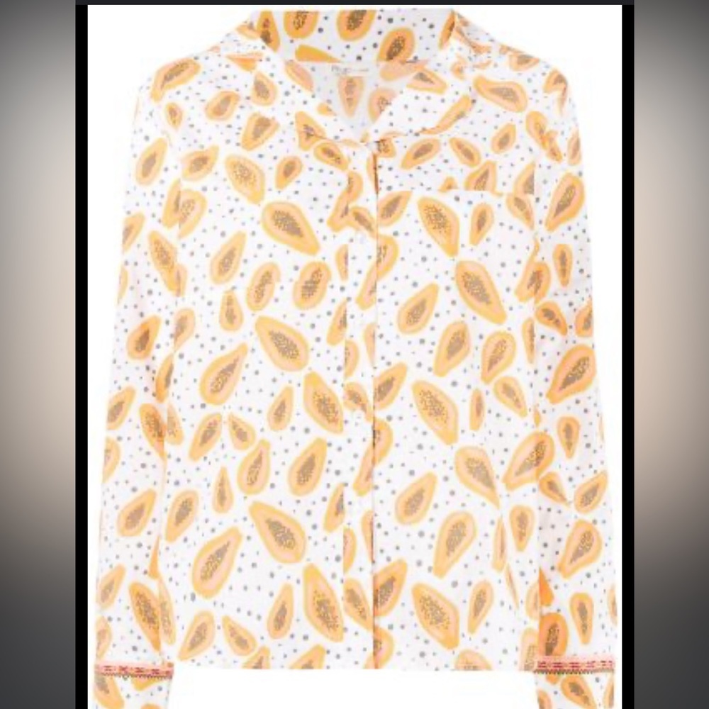 $392 NWT PITUSA Pajama Set Papaya